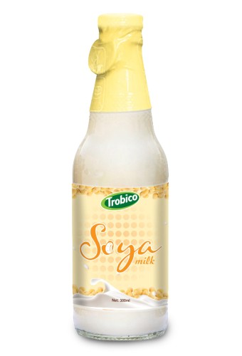 300ml Soya milk in Glass bottle